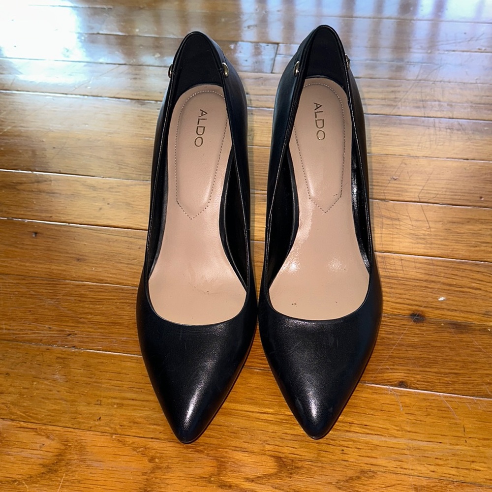 ALDO Black Heel Size 9